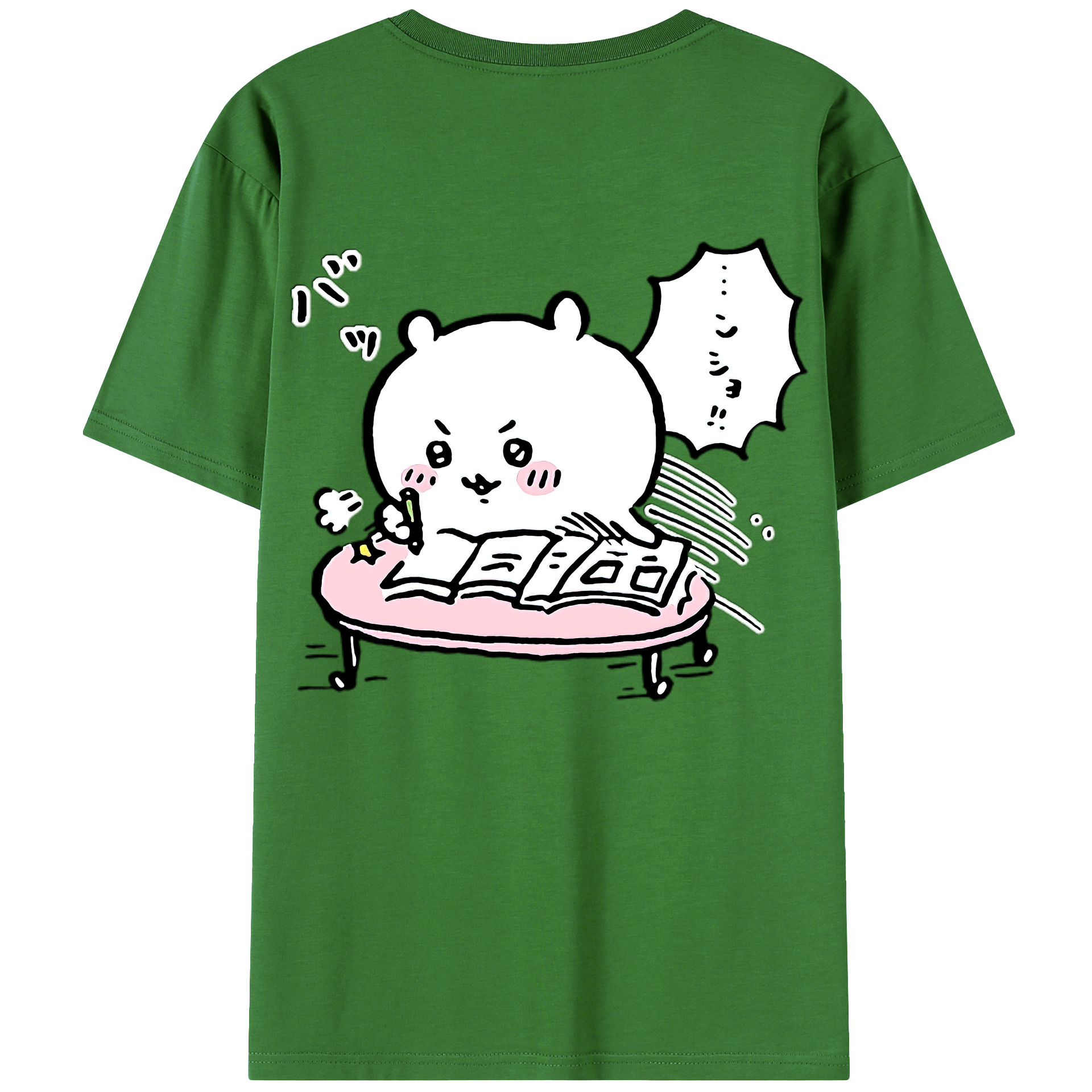 （画像用） ちいかわ ちいかわ Chii-kawa chiikawa レディース半袖Tシャツ(バックプリント)